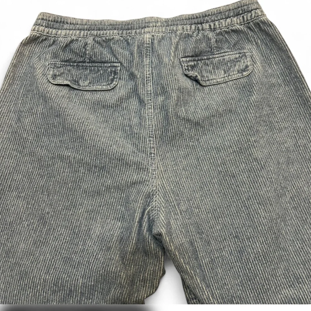 J. Crew Tie-Waist Camp Pant in Indigo Corduroy Size Large - Picture 6 of 11